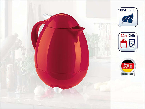 Leifheit-Columbus-Caraffa-Termica-Rosso-1L
