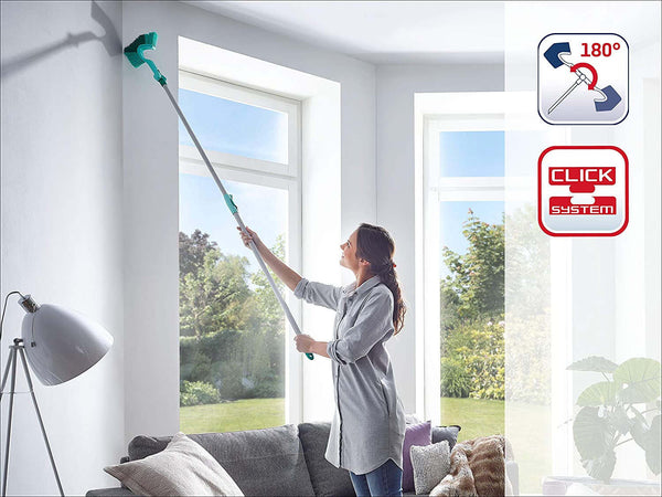 Leifheit-Ragnatore-Dusty-con-manico-telescopico