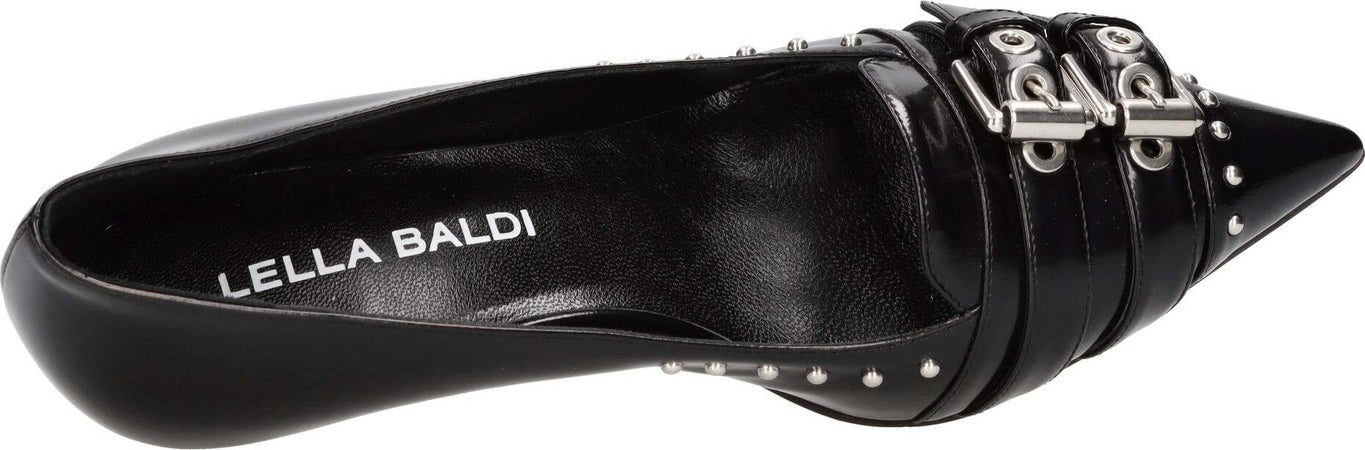 Lella-Baldi-Scarpe-con-Tacco-Nero-da-donna