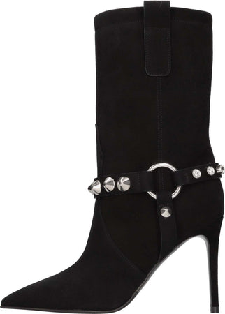 Lella-Baldi-Stivali-Nero-da-donna