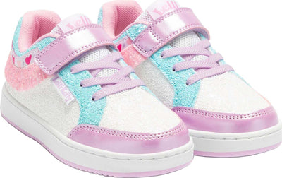 Lelli-Kelly-Pan-Di-Zucchero-Frangetta-Mix-Sneakers-Bambina-Glitter-Lkaa8090-Rofuaglrofu