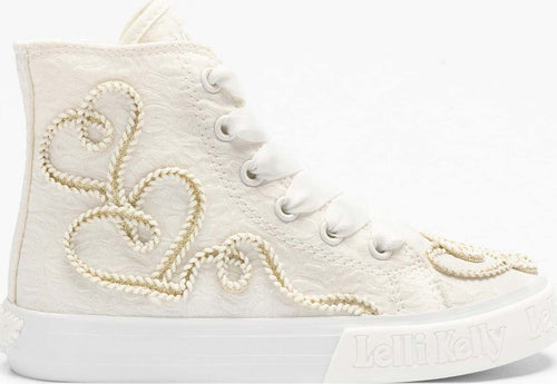 Lelli-Kelly-Sneakers-Bimba-in-Tela-Alte-Egle-Omaggio-Cerchietto