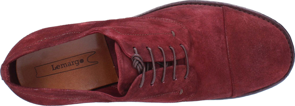 Lemargo-Scarpe-basse-Rosso-Bordeaux-da-uomo