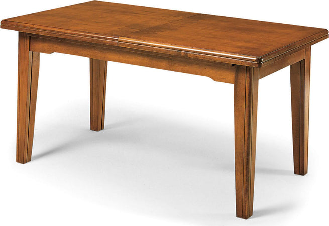 LENNOX---tavolo-da-pranzo-allungabile-in-legno-massello-85x160/205/250/295/340-Tinta-noce-Milani-Home
