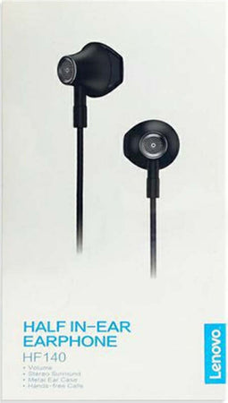 Lenovo-Hf140-Auricolari-Con-Filo-Rosso
