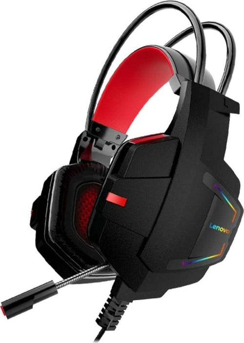 Lenovo-Hu85-Cuffie-Gaming-Red/black