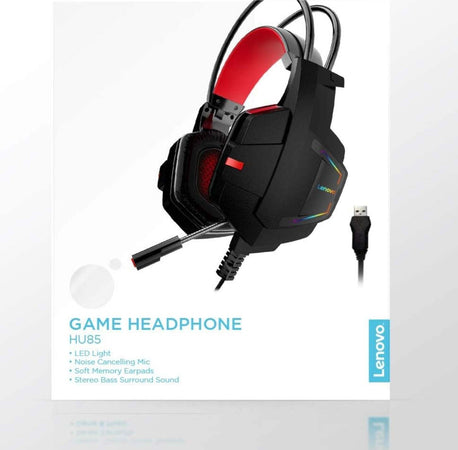 Lenovo-Hu85-Cuffie-Gaming-Red/black
