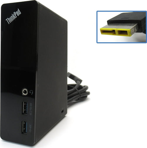 LENOVO ThinkPad OneLink Pro Dock 4 USB 3.0 2 USB 2.0 DisplayPort RJ45 DVI-I - No Alimentatore