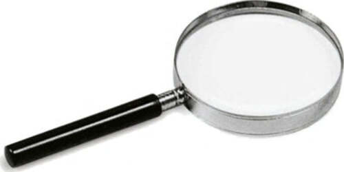 Lente di ingrandimento 1123 - diametro 7 5 cm - nero - Lebez Cancelleria e prodotti per ufficio/Archivio ufficio e accessori per scrivania/Accessori da scrivania e archiviazione/Lenti di ingrandimento Eurocartuccia - Pavullo, Commerciovirtuoso.it