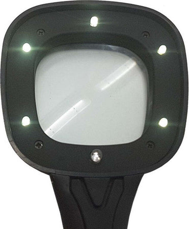 LENTE DI INGRANDIMENTO 3X DA LETTURA LAVORO 5 LED LUCE BIANCA LED UV 20 LUMEN Cancelleria e prodotti per ufficio/Archivio ufficio e accessori per scrivania/Accessori da scrivania e archiviazione/Lenti di ingrandimento Trade Shop italia - Napoli, Commerciovirtuoso.it