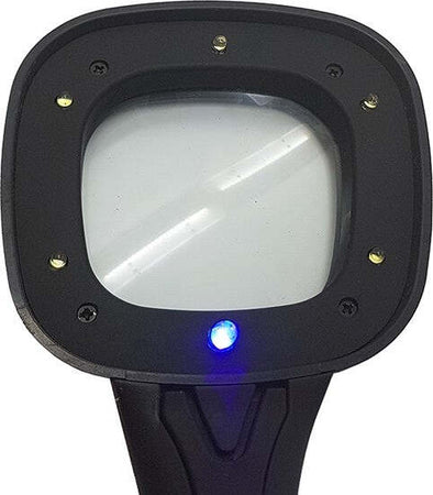 LENTE DI INGRANDIMENTO 3X DA LETTURA LAVORO 5 LED LUCE BIANCA LED UV 20 LUMEN Cancelleria e prodotti per ufficio/Archivio ufficio e accessori per scrivania/Accessori da scrivania e archiviazione/Lenti di ingrandimento Trade Shop italia - Napoli, Commerciovirtuoso.it