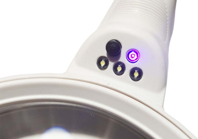 LENTE DI INGRANDIMENTO 4X DA LETTURA LAVORO 3 LED LUCE BIANCA FOCALE 125mm Cancelleria e prodotti per ufficio/Archivio ufficio e accessori per scrivania/Accessori da scrivania e archiviazione/Lenti di ingrandimento Trade Shop italia - Napoli, Commerciovirtuoso.it