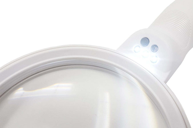 LENTE DI INGRANDIMENTO 4X DA LETTURA LAVORO 3 LED LUCE BIANCA FOCALE 125mm Cancelleria e prodotti per ufficio/Archivio ufficio e accessori per scrivania/Accessori da scrivania e archiviazione/Lenti di ingrandimento Trade Shop italia - Napoli, Commerciovirtuoso.it