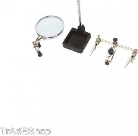 LENTE INGRANDIMENTO CON PINZE DA TAVOLO TOOL RIPARAZIONI SALDATURE ORIENTABILE Cancelleria e prodotti per ufficio/Archivio ufficio e accessori per scrivania/Accessori da scrivania e archiviazione/Lenti di ingrandimento Trade Shop italia - Napoli, Commerciovirtuoso.it