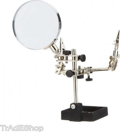 LENTE INGRANDIMENTO CON PINZE DA TAVOLO TOOL RIPARAZIONI SALDATURE ORIENTABILE Cancelleria e prodotti per ufficio/Archivio ufficio e accessori per scrivania/Accessori da scrivania e archiviazione/Lenti di ingrandimento Trade Shop italia - Napoli, Commerciovirtuoso.it