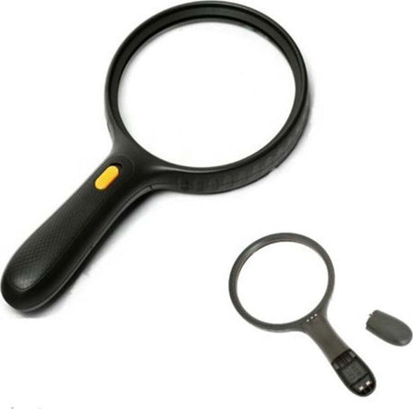 Lente Ingrandimento Da Lettura 3 Led Luce 1.8x 5x Lente Supplementare Aoyu Cancelleria e prodotti per ufficio/Archivio ufficio e accessori per scrivania/Accessori da scrivania e archiviazione/Lenti di ingrandimento Trade Shop italia - Napoli, Commerciovirtuoso.it