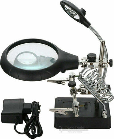 Lente Ingrandimento Saldatura Riparazione 5 Led Ausiliaria Molletta Mg16129-c Casa, arredamento e bricolage > Bricolage e fai da te > Lenti d'ingrandimento Trade Shop italia - Napoli, Commerciovirtuoso.it