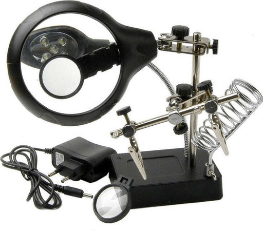 Lente Ingrandimento Saldatura Riparazione 5 Led Ausiliaria Molletta Mg16129-c Casa, arredamento e bricolage > Bricolage e fai da te > Lenti d'ingrandimento Trade Shop italia - Napoli, Commerciovirtuoso.it