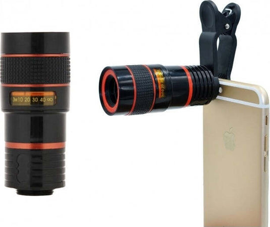 LENTE OBIETTIVO TELESCOPIO CLIP LENS MACRO UNIVERSALE 8x ZOOM PER SMARTPHONE Elettronica/Cellulari e accessori/Accessori/Accessori per foto e video/Lenti per cellulare Trade Shop italia - Napoli, Commerciovirtuoso.it