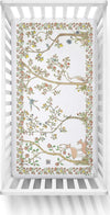 Lenzuolo con Angoli Satin Atelier Choux In Bloom White Casa e cucina/Tessili per la casa/Biancheria per culle e lettini/Protezioni materasso/Protezioni materasso da lettino con sbarre La Casa Del Bebè - Napoli, Commerciovirtuoso.it