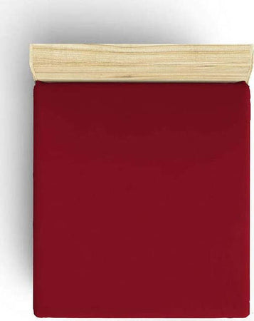 LENZUOLO INFERIORE COPRIMATERASSO ROSSO IN COTONE Casa e cucina/Tessili per la casa/Biancheria da letto/Lenzuola e federe/Lenzuola coprimaterasso Scontolo.net - Potenza, Commerciovirtuoso.it