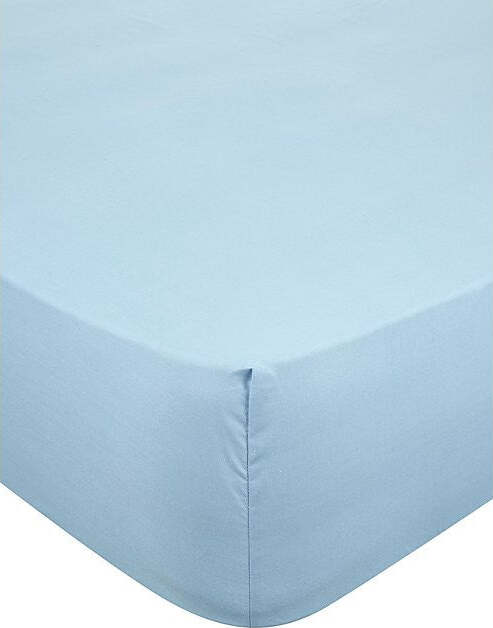LENZUOLO INFERIORE TINTA UNITA COTONE CELESTE 60X120 Casa e cucina/Tessili per la casa/Biancheria da letto/Lenzuola e federe/Lenzuola coprimaterasso Scontolo.net - Potenza, Commerciovirtuoso.it