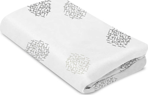 Lenzuolo per MAMAROO SLEEP White/Crosshatch Casa e cucina/Tessili per la casa/Biancheria per culle e lettini/Biancheria bebè/Lenzuola da culla La Casa Del Bebè - Napoli, Commerciovirtuoso.it