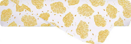 Lenzuolo-piano-stampa-digitale-in-cotone-made-in-italy-CORALLI-TRE-PESCI-OCRA-SU-BIANCO