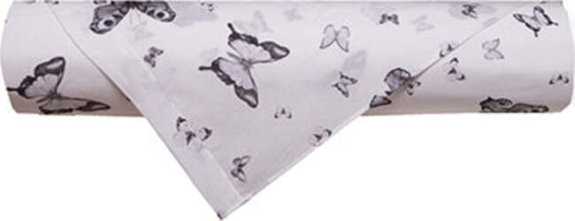 Lenzuolo-piano-stampa-digitale-in-cotone-made-in-italy-FARFALLE-BIANCO-E-NERO