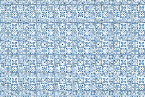 Lenzuolo-piano-stampa-digitale-in-cotone-made-in-italy-MAIOLICHE-QUADRETTI-BLU