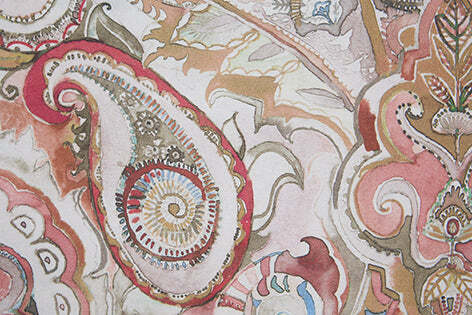 Lenzuolo-piano-stampa-digitale-in-cotone-made-in-italy-Paisley-Dorato