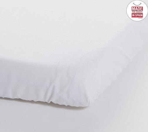 Lenzuolo Regolabile - Culla 50X82X1 Cm Liso E Bianco Casa e cucina/Tessili per la casa/Biancheria per culle e lettini/Biancheria bebè/Lenzuola da culla La Casa Del Bebè - Napoli, Commerciovirtuoso.it