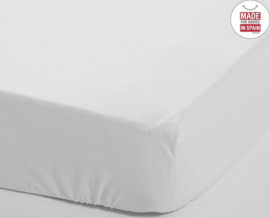 Lenzuolo Regolabile - Culla 60 60X120X1 Cm Liso E Bianco Casa e cucina/Tessili per la casa/Biancheria per culle e lettini/Biancheria bebè/Lenzuola da culla La Casa Del Bebè - Napoli, Commerciovirtuoso.it