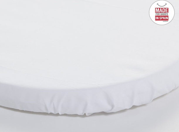 Lenzuolo Regolabile-Cestone/Pa 35X80X1 Cm Liso E Bianco Casa e cucina/Tessili per la casa/Biancheria per culle e lettini/Biancheria bebè/Lenzuola da culla La Casa Del Bebè - Napoli, Commerciovirtuoso.it