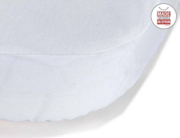 Lenzuolo Regolabile Impermeabile Tencel Ceston 35X80X1 Cm Liso E Azzurro Casa e cucina/Tessili per la casa/Biancheria per culle e lettini/Biancheria bebè/Lenzuola da culla La Casa Del Bebè - Napoli, Commerciovirtuoso.it