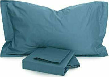 Lenzuolo Tinta Unita Percalle Di Cotone Var. Blue Matrimoniale Casa e cucina/Tessili per la casa/Biancheria da letto/Lenzuola e federe/Set di lenzuola e federe Biancheria Arredo Home - Nola, Commerciovirtuoso.it