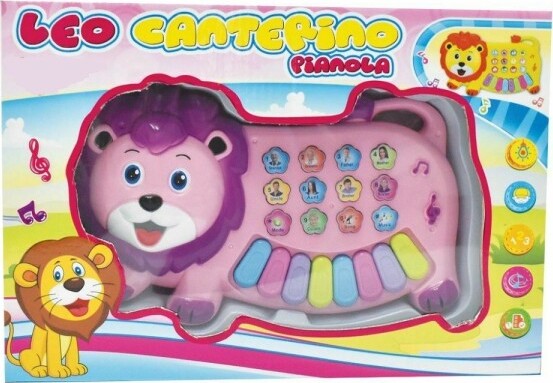Leo Canterino Pianola Leone Giocattolo Gioco Bambini Giochi e giocattoli/Strumenti musicali giocattolo/Pianoforti e tastiere Trade Shop italia - Napoli, Commerciovirtuoso.it