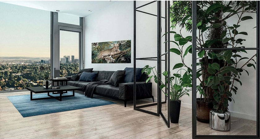 Leopard 140x70 Cm Dipinto A Mano Su Pregiata Tela Di Cotone Casa e cucina/Decorazioni per interni/Arte/Dipinti Loft Uno di Casa - Catania, Commerciovirtuoso.it