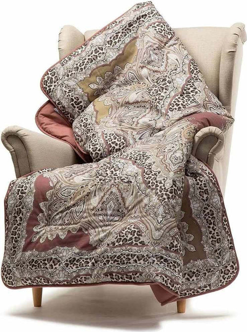 Leopard-Caleffi-Plaid-Scaldotto-Trapuntato-130x170cm-Cotone-Ottima-Idea-Regalo