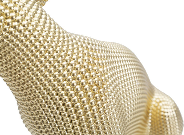 Leopardo Gold Cm 23X15,5X29 Casa e cucina/Decorazioni per interni/Accessori decorativi/Soprammobili Led Mall Home - Napoli, Commerciovirtuoso.it