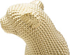 Leopardo Gold Cm 23X15,5X29 Casa e cucina/Decorazioni per interni/Accessori decorativi/Soprammobili Led Mall Home - Napoli, Commerciovirtuoso.it