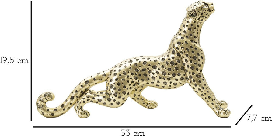 Leopardo Points Seduto Cm 33X7,7X19,5 Casa e cucina/Decorazioni per interni/Accessori decorativi/Soprammobili Led Mall Home - Napoli, Commerciovirtuoso.it