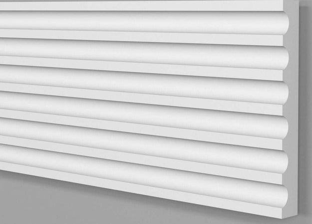 Lesena decorativa a parete pilastro colonna piatta 2000x125x15mm Fai da te/Prodotti per la costruzione/Materiali da costruzione/Infissi/Modanature Led Mall Home - Napoli, Commerciovirtuoso.it