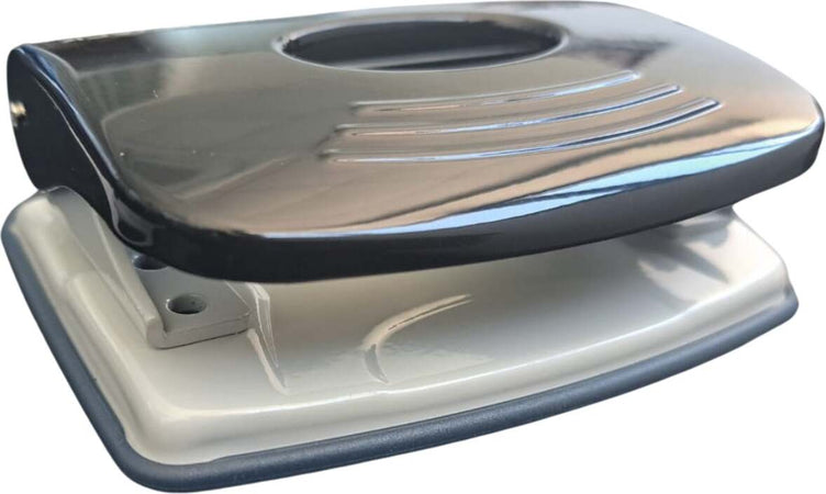 Perforatrice Per Fogli 2 Fori - Passo Regolabile Per Raccoglitore Ufficio