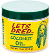 LETS DRED COCONUT OIL 4OZ CREMA CAPELLI SECCHI OPACHI FRAGILI