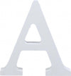 LETTERA A IN LEGNO BIANCO 11CM DECORAZIONE CONFETTATA MATRIMONIO COMPLEANNO CASA Casa e cucina/Hobby creativi/Lavorazione del legno/Lettere e numeri Trade Shop italia - Napoli, Commerciovirtuoso.it