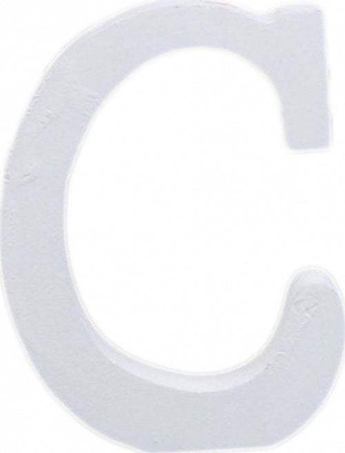 Lettera C Legno Bianco 11cm Decorazione Confettata Matrimonio Compleanno Wedding Casa e cucina/Hobby creativi/Lavorazione del legno/Lettere e numeri Trade Shop italia - Napoli, Commerciovirtuoso.it