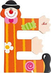 Lettera-E-Clown-Figurina-Multicolore-Assortito-Trudi