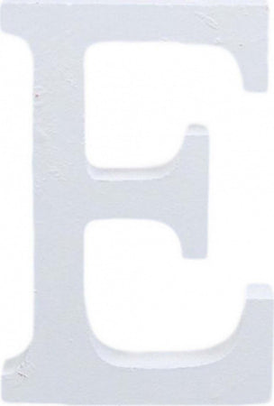 LETTERA E IN LEGNO BIANCO DECORAZIONE CONFETTATA MATRIMONIO COMPLEANNO WEDDING Casa e cucina/Hobby creativi/Lavorazione del legno/Lettere e numeri Trade Shop italia - Napoli, Commerciovirtuoso.it