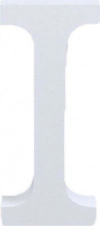 LETTERA I IN LEGNO BIANCO 11CM DECORAZIONE CONFETTATA MATRIMONI PROMESSA WEDDING Casa e cucina/Hobby creativi/Lavorazione del legno/Lettere e numeri Trade Shop italia - Napoli, Commerciovirtuoso.it